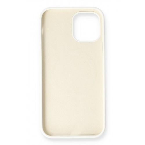 Newface iPhone 12 Kılıf Magneticsafe Lansman Silikon Kapak - Beyaz Newface iPhone 12 Kılıf Magneticsafe Lansman Silikon Kapak - Beyaz