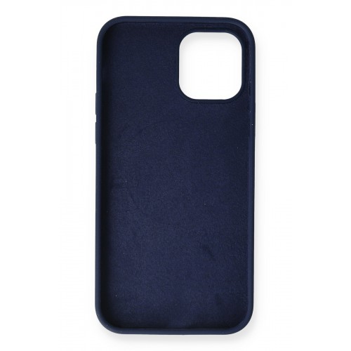 Newface iPhone 12 Kılıf Magneticsafe Lansman Silikon Kapak - Lacivert Newface iPhone 12 Kılıf Magneticsafe Lansman Silikon Kapak - Lacivert