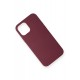 Newface iPhone 12 Kılıf Magneticsafe Lansman Silikon Kapak - Mürdüm