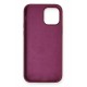 Newface iPhone 12 Kılıf Magneticsafe Lansman Silikon Kapak - Mürdüm