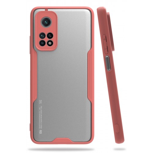 Newface Xiaomi Mi 10T Pro Kılıf Platin Silikon - Pembe