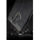 Newface Xiaomi Redmi Note 9 5G Kılıf Focus Derili Silikon - Siyah Newface Xiaomi Redmi Note 9 5G Kılıf Focus Derili Silikon - Siyah