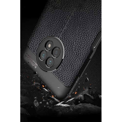 Newface Xiaomi Redmi Note 9 5G Kılıf Focus Derili Silikon - Kırmızı Newface Xiaomi Redmi Note 9 5G Kılıf Focus Derili Silikon - Kırmızı