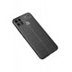 Newface Oppo A15 Kılıf Focus Derili Silikon - Siyah Newface Oppo A15 Kılıf Focus Derili Silikon - Siyah
