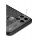 Newface Oppo A15 Kılıf Focus Derili Silikon - Siyah Newface Oppo A15 Kılıf Focus Derili Silikon - Siyah