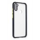 Newface Samsung Galaxy A11 Kılıf Miami Şeffaf Silikon - Lacivert Newface Samsung Galaxy A11 Kılıf Miami Şeffaf Silikon - Lacivert