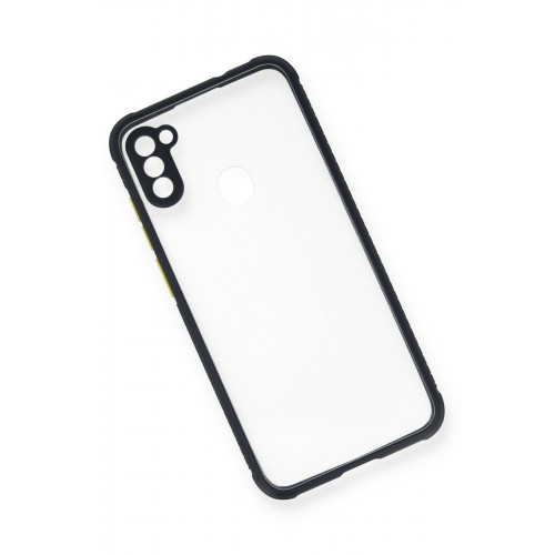 Newface Samsung Galaxy A11 Kılıf Miami Şeffaf Silikon - Lacivert Newface Samsung Galaxy A11 Kılıf Miami Şeffaf Silikon - Lacivert