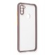 Newface Samsung Galaxy A11 Kılıf Miami Şeffaf Silikon - Açık Mor Newface Samsung Galaxy A11 Kılıf Miami Şeffaf Silikon - Açık Mor