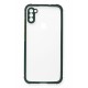 Newface Samsung Galaxy M11 Kılıf Miami Şeffaf Silikon - Koyu Yeşil Newface Samsung Galaxy M11 Kılıf Miami Şeffaf Silikon - Koyu Yeşil