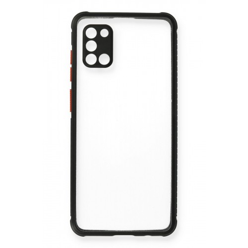 Newface Samsung Galaxy A31 Kılıf Miami Şeffaf Silikon - Siyah Newface Samsung Galaxy A31 Kılıf Miami Şeffaf Silikon - Siyah