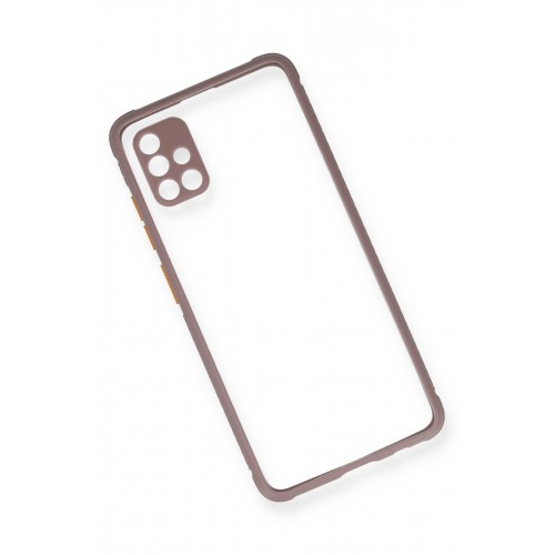 Newface Samsung Galaxy A51 Kılıf Miami Şeffaf Silikon - Açık Mor Newface Samsung Galaxy A51 Kılıf Miami Şeffaf Silikon - Açık Mor