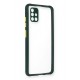 Newface Samsung Galaxy A71 Kılıf Miami Şeffaf Silikon - Koyu Yeşil Newface Samsung Galaxy A71 Kılıf Miami Şeffaf Silikon - Koyu Yeşil