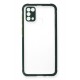 Newface Samsung Galaxy M31 Kılıf Miami Şeffaf Silikon - Koyu Yeşil Newface Samsung Galaxy M31 Kılıf Miami Şeffaf Silikon - Koyu Yeşil