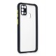 Newface Samsung Galaxy M31 Kılıf Miami Şeffaf Silikon - Lacivert Newface Samsung Galaxy M31 Kılıf Miami Şeffaf Silikon - Lacivert