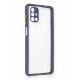 Newface Samsung Galaxy M51 Kılıf Miami Şeffaf Silikon - Gri Newface Samsung Galaxy M51 Kılıf Miami Şeffaf Silikon - Gri