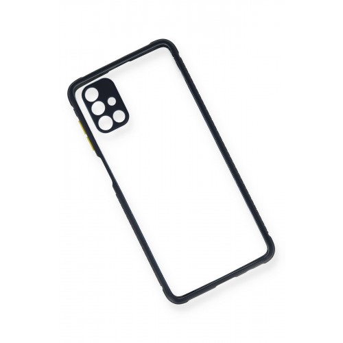 Newface Samsung Galaxy M51 Kılıf Miami Şeffaf Silikon - Lacivert Newface Samsung Galaxy M51 Kılıf Miami Şeffaf Silikon - Lacivert