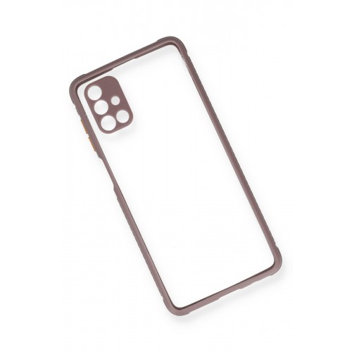 Newface Samsung Galaxy M51 Kılıf Miami Şeffaf Silikon - Açık Mor Newface Samsung Galaxy M51 Kılıf Miami Şeffaf Silikon - Açık Mor