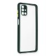 Newface Samsung Galaxy M51 Kılıf Miami Şeffaf Silikon - Koyu Yeşil Newface Samsung Galaxy M51 Kılıf Miami Şeffaf Silikon - Koyu Yeşil