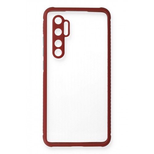 Newface Xiaomi Mi Note 10 Lite Kılıf Miami Şeffaf Silikon - Fuşya Newface Xiaomi Mi Note 10 Lite Kılıf Miami Şeffaf Silikon - Fuşya