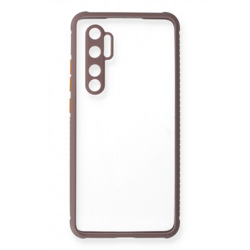 Newface Xiaomi Mi Note 10 Lite Kılıf Miami Şeffaf Silikon - Açık Mor Newface Xiaomi Mi Note 10 Lite Kılıf Miami Şeffaf Silikon - Açık Mor