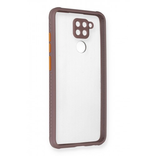 Newface Xiaomi Redmi Note 9 Kılıf Miami Şeffaf Silikon - Açık Mor Newface Xiaomi Redmi Note 9 Kılıf Miami Şeffaf Silikon - Açık Mor