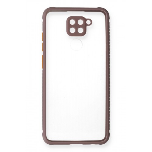 Newface Xiaomi Redmi Note 9 Kılıf Miami Şeffaf Silikon - Açık Mor Newface Xiaomi Redmi Note 9 Kılıf Miami Şeffaf Silikon - Açık Mor