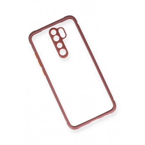 Newface Xiaomi Redmi Note 8 Pro Kılıf Miami Şeffaf Silikon - Açık Mor Newface Xiaomi Redmi Note 8 Pro Kılıf Miami Şeffaf Silikon - Açık Mor
