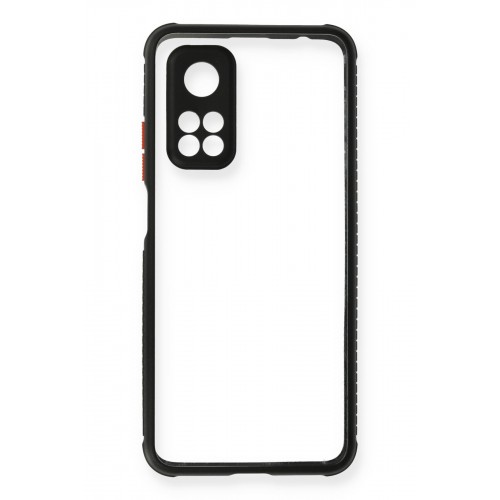 Newface Xiaomi Mi 10T Kılıf Miami Şeffaf Silikon - Siyah Newface Xiaomi Mi 10T Kılıf Miami Şeffaf Silikon - Siyah