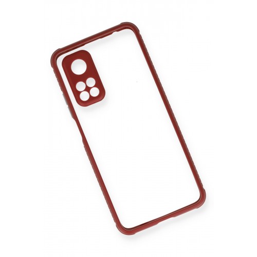 Newface Xiaomi Mi 10T Kılıf Miami Şeffaf Silikon - Fuşya Newface Xiaomi Mi 10T Kılıf Miami Şeffaf Silikon - Fuşya