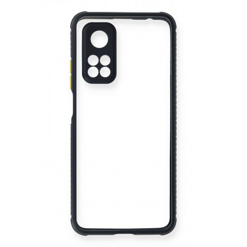 Newface Xiaomi Mi 10T Kılıf Miami Şeffaf Silikon - Lacivert Newface Xiaomi Mi 10T Kılıf Miami Şeffaf Silikon - Lacivert