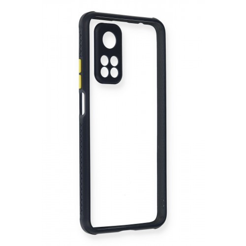 Newface Xiaomi Mi 10T Pro Kılıf Miami Şeffaf Silikon - Lacivert Newface Xiaomi Mi 10T Pro Kılıf Miami Şeffaf Silikon - Lacivert