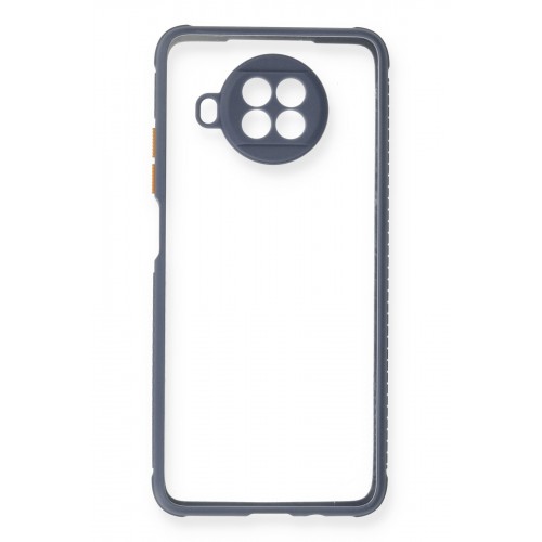 Newface Xiaomi Mi 10T Lite Kılıf Miami Şeffaf Silikon - Gri Newface Xiaomi Mi 10T Lite Kılıf Miami Şeffaf Silikon - Gri