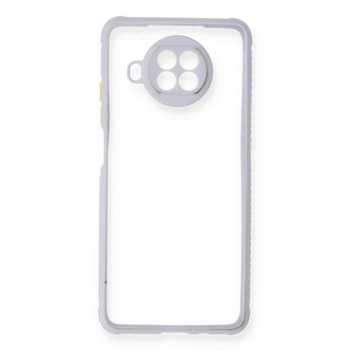 Newface Xiaomi Mi 10T Lite Kılıf Miami Şeffaf Silikon - Lila Newface Xiaomi Mi 10T Lite Kılıf Miami Şeffaf Silikon - Lila