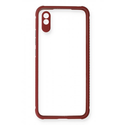 Newface Xiaomi Redmi 9A Kılıf Miami Şeffaf Silikon - Fuşya Newface Xiaomi Redmi 9A Kılıf Miami Şeffaf Silikon - Fuşya
