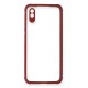 Newface Xiaomi Redmi 9A Kılıf Miami Şeffaf Silikon - Fuşya Newface Xiaomi Redmi 9A Kılıf Miami Şeffaf Silikon - Fuşya