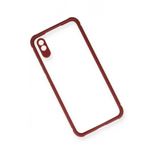 Newface Xiaomi Redmi 9A Kılıf Miami Şeffaf Silikon - Fuşya Newface Xiaomi Redmi 9A Kılıf Miami Şeffaf Silikon - Fuşya
