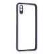 Newface Xiaomi Redmi 9A Kılıf Miami Şeffaf Silikon - Gri Newface Xiaomi Redmi 9A Kılıf Miami Şeffaf Silikon - Gri