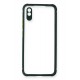 Newface Xiaomi Redmi 9A Kılıf Miami Şeffaf Silikon  - Koyu Yeşil