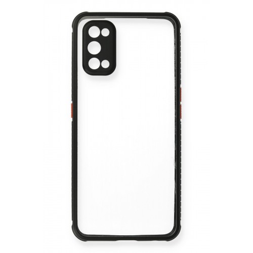 Newface Realme 7 Pro Kılıf Miami Şeffaf Silikon - Siyah Newface Realme 7 Pro Kılıf Miami Şeffaf Silikon - Siyah