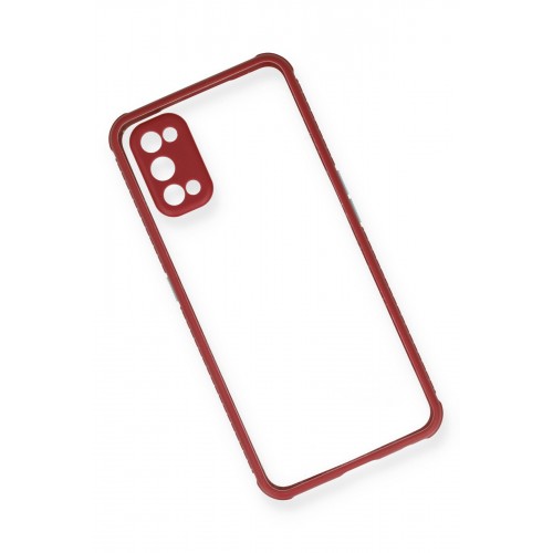 Newface Realme 7 Pro Kılıf Miami Şeffaf Silikon - Fuşya Newface Realme 7 Pro Kılıf Miami Şeffaf Silikon - Fuşya