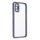 Newface Realme 7 Pro Kılıf Miami Şeffaf Silikon  - Gri
