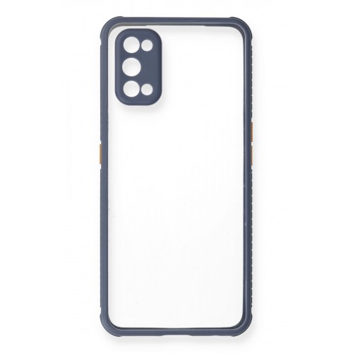Newface Realme 7 Pro Kılıf Miami Şeffaf Silikon - Gri Newface Realme 7 Pro Kılıf Miami Şeffaf Silikon - Gri