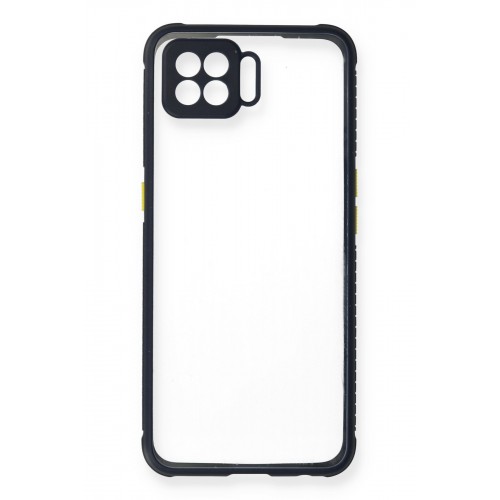 Newface Oppo A73 Kılıf Miami Şeffaf Silikon - Lacivert Newface Oppo A73 Kılıf Miami Şeffaf Silikon - Lacivert