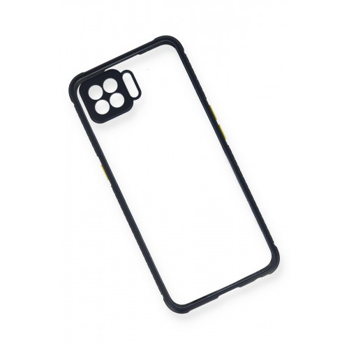 Newface Oppo A73 Kılıf Miami Şeffaf Silikon - Lacivert Newface Oppo A73 Kılıf Miami Şeffaf Silikon - Lacivert