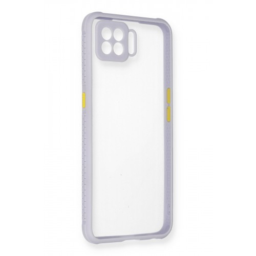 Newface Oppo A73 Kılıf Miami Şeffaf Silikon - Lila Newface Oppo A73 Kılıf Miami Şeffaf Silikon - Lila