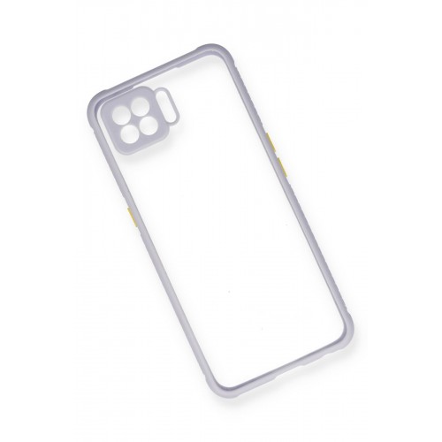 Newface Oppo A73 Kılıf Miami Şeffaf Silikon - Lila Newface Oppo A73 Kılıf Miami Şeffaf Silikon - Lila
