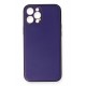 Newface iPhone 12 Pro Max Kılıf Coco Deri Silikon Kapak - Mor