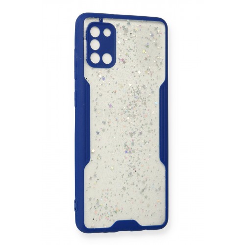 Newface Samsung Galaxy A31 Kılıf Platin Simli Silikon - Lacivert Newface Samsung Galaxy A31 Kılıf Platin Simli Silikon - Lacivert