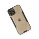Newface iPhone 11 Pro Max Kılıf Platin Simli Silikon - Siyah Newface iPhone 11 Pro Max Kılıf Platin Simli Silikon - Siyah