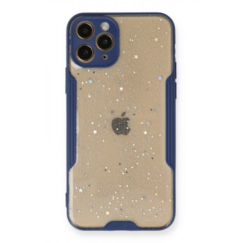 Newface iPhone 11 Pro Max Kılıf Platin Simli Silikon - Lacivert Newface iPhone 11 Pro Max Kılıf Platin Simli Silikon - Lacivert